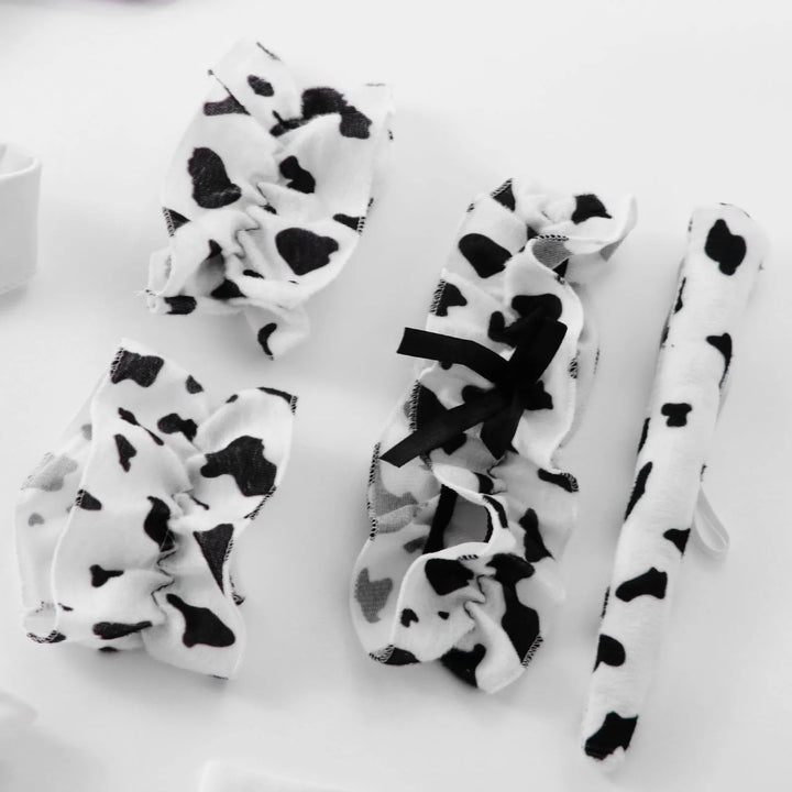 Sexy Cow Print Cosplay Lingerie Set – Playful, Seductive & Unforgettable