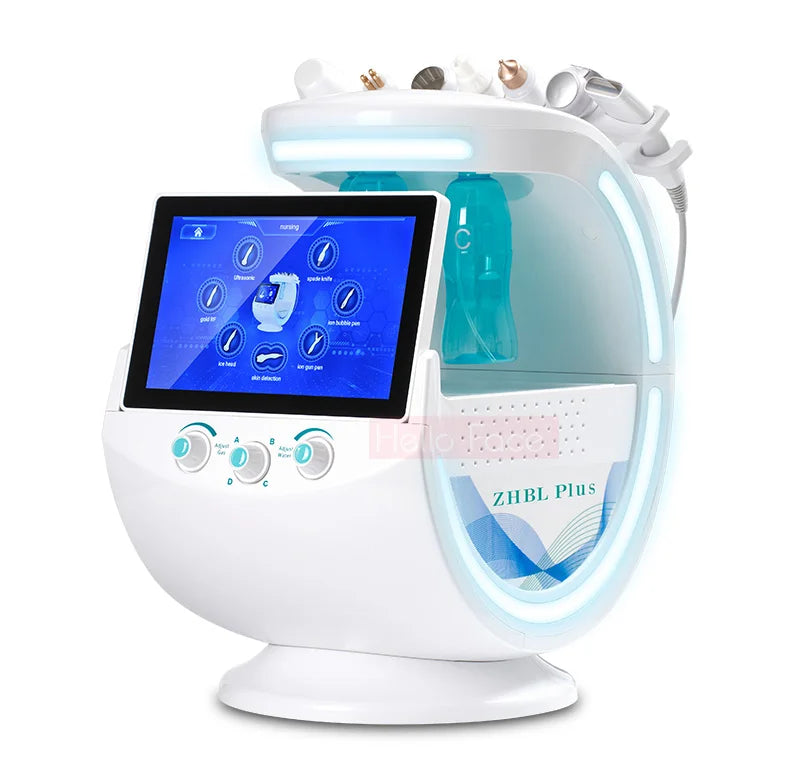 Smart Ice Blue 7-in-1 HydraFacial System – AI-Powered Skin Rejuvenation