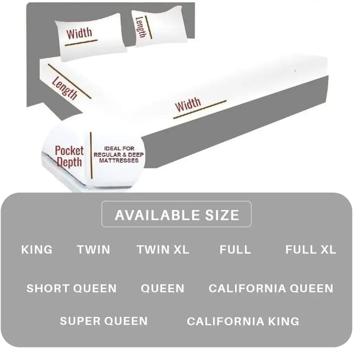 Pure Indulgence 100% Silk Satin 4-Piece Bedding Set