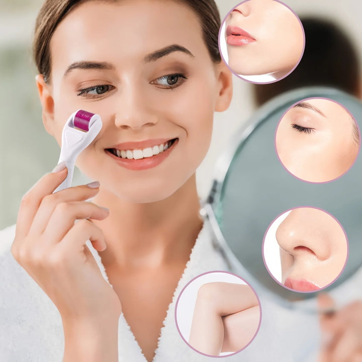 RenewGlow 6-in-1 Derma Roller System