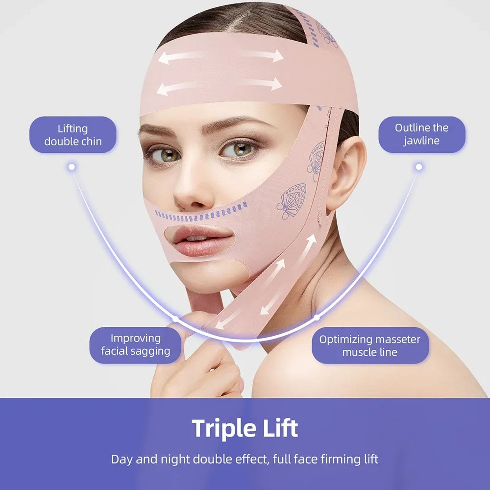 ContourLift Face Sculpting Band – V-Line Slimming & Lifting Strap