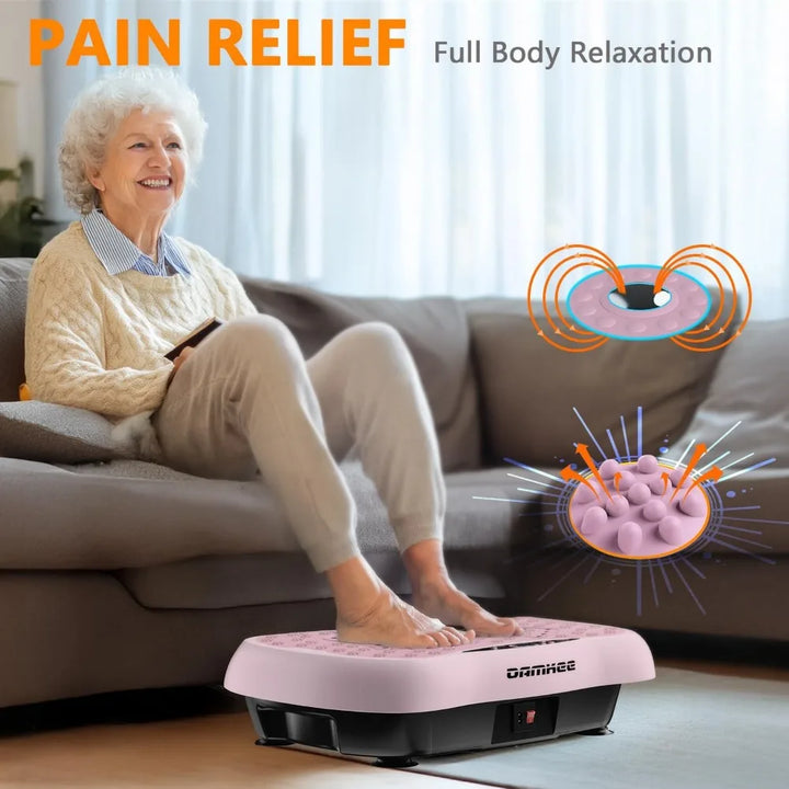 EmpowerVibe Magnetic Lymphatic Vibration Plate
