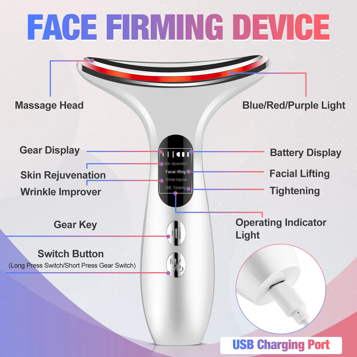Moajaza EMS Neck & Face Lifting Device