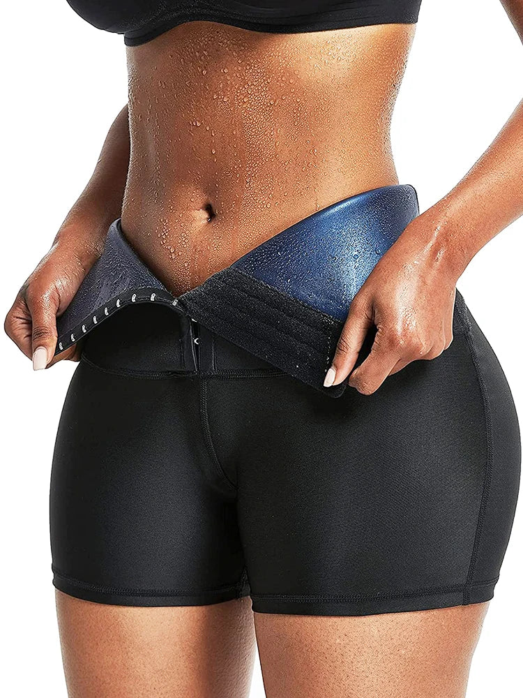MISSMOLY Hot Sweat Sauna Panties – Women’s Thermo Body Shaper Shorts