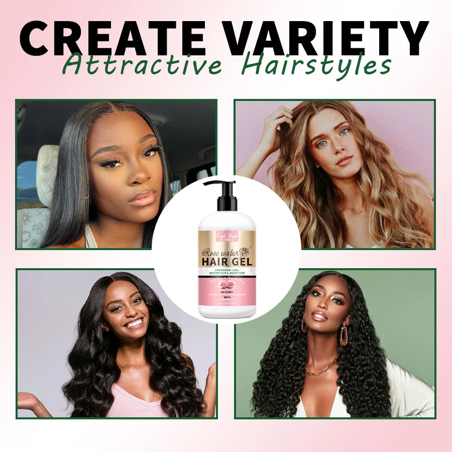 CurlMuse Defining Gel – Frizz-Free Curl Enhancer & Moisturizing Styler for Waves and Curls