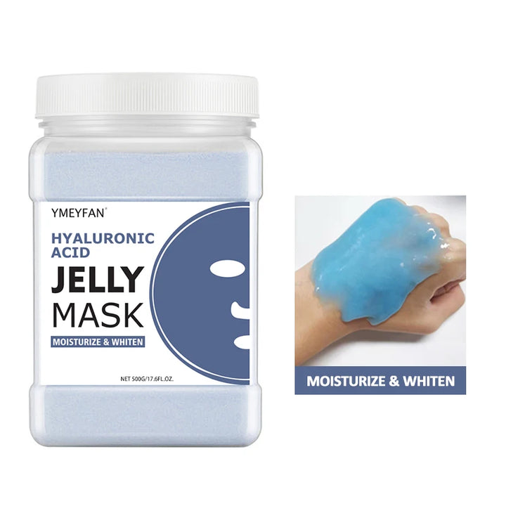 HydraGlow Jelly Mask Powder – Hyaluronic Acid Firming & Moisture Recharge (500g)