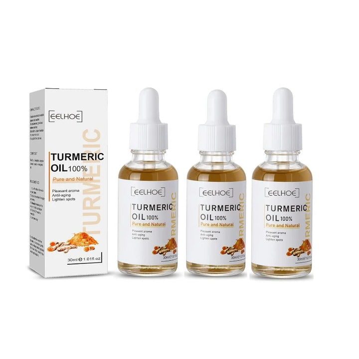 Turmeric Radiance Repair Serum Trio – Brighten, Hydrate & Revive Dull Skin