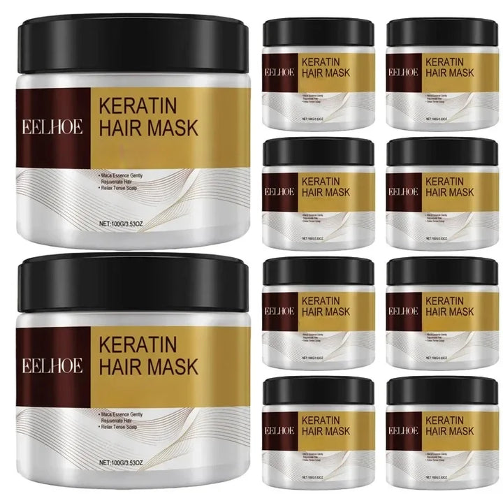Keratin Rescue Hair Mask – Smooth, Repair & Shine (1/3/5/10pcs)
