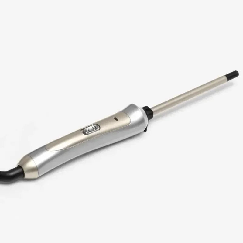 UltraCurl 9mm Precision Curling Wand – Tourmaline Ceramic Crimper for Defined, Long-Lasting Curls