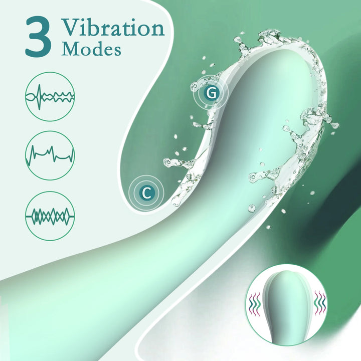 Powerful G Spot Vibrator AV Magic Wand – 3 Modes Rabbit Vibrator for Women, Clitoris & Vaginal Stimulator, Waterproof & USB Rechargeable