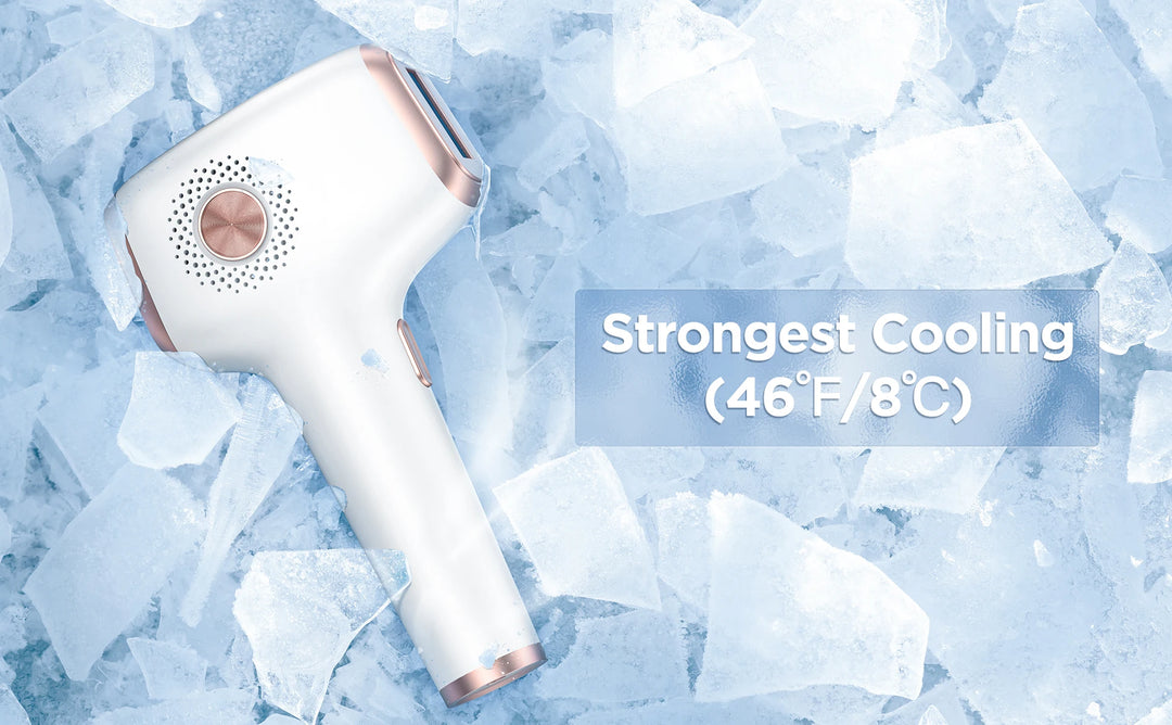 INNZA IceCool IPL Hair Removal Device – 9 Levels for Painless, Permanent Results