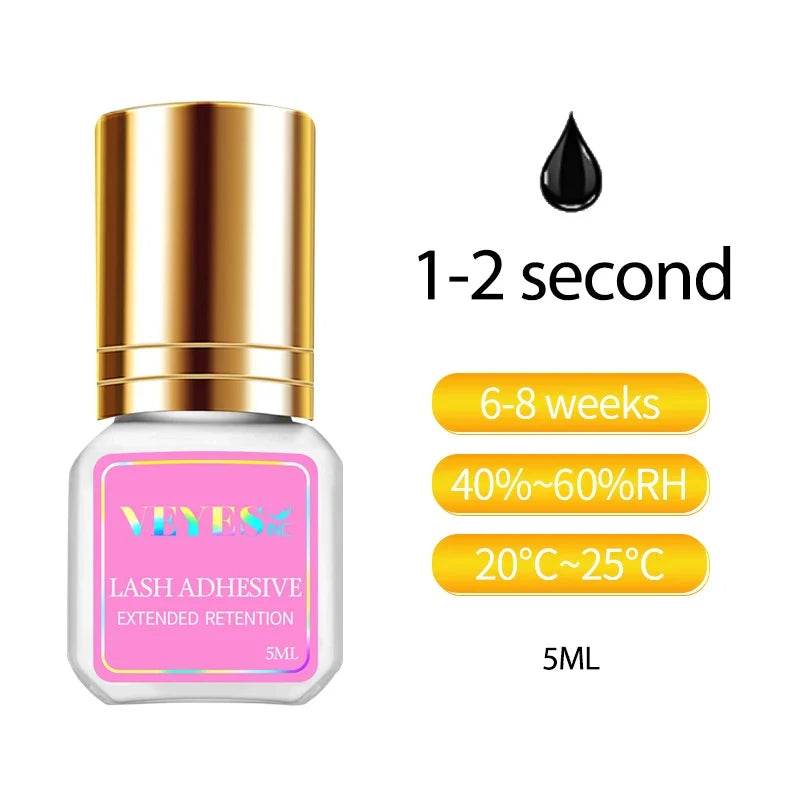 PowerHold Pro Lash Adhesive – 5ml Fast-Drying Formula