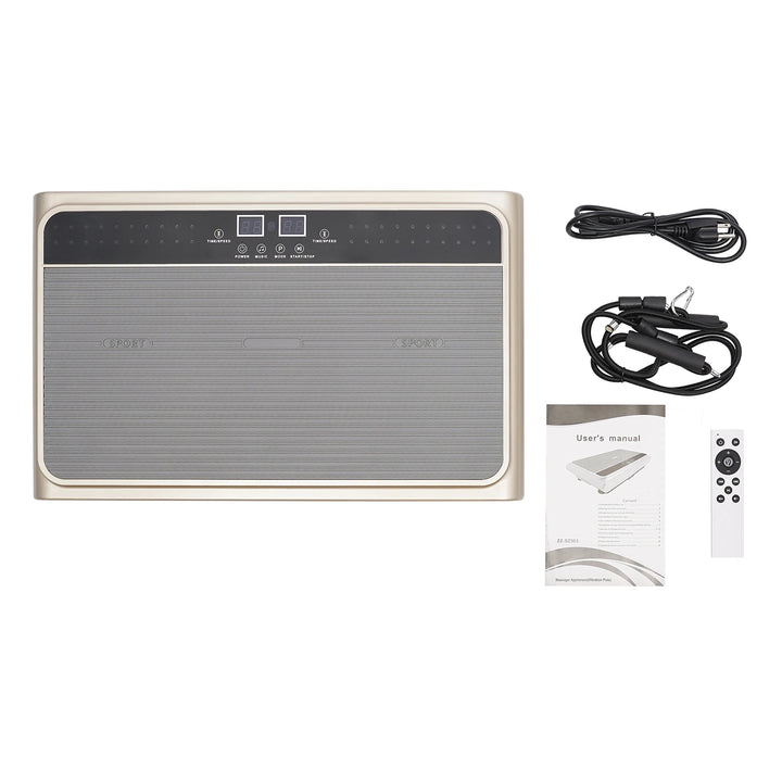 EmpowerVibe Balance+ Vibration Plate with LCD, Bluetooth & Resistance Bands