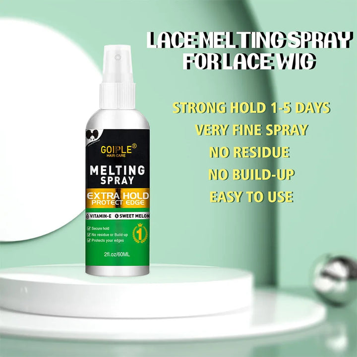 Ultimate Lace Melt Wig Styling Kit – Waterproof Adhesive, Tint Mousse & Edge Control Set