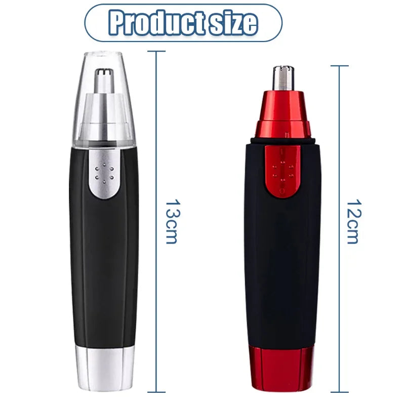 XMSJ Electric Nose Hair Trimmer – Waterproof 360° Precision Ear, Eyebrow & Facial Hair Remover for Men & Women