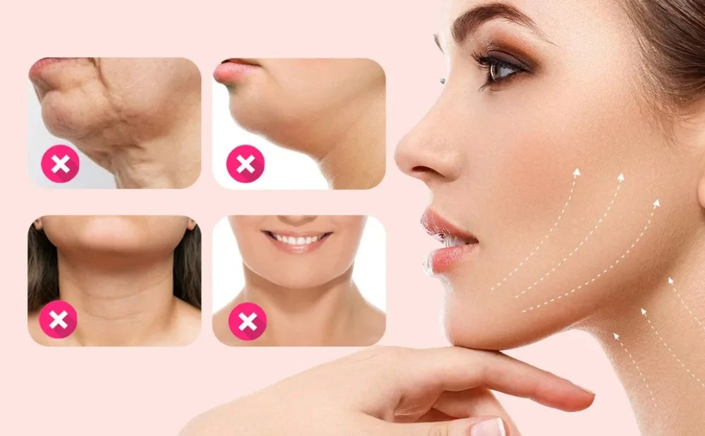 V-Line Face Shaping Strap – Double Chin Reducer & Skin Tightening Lifting Band