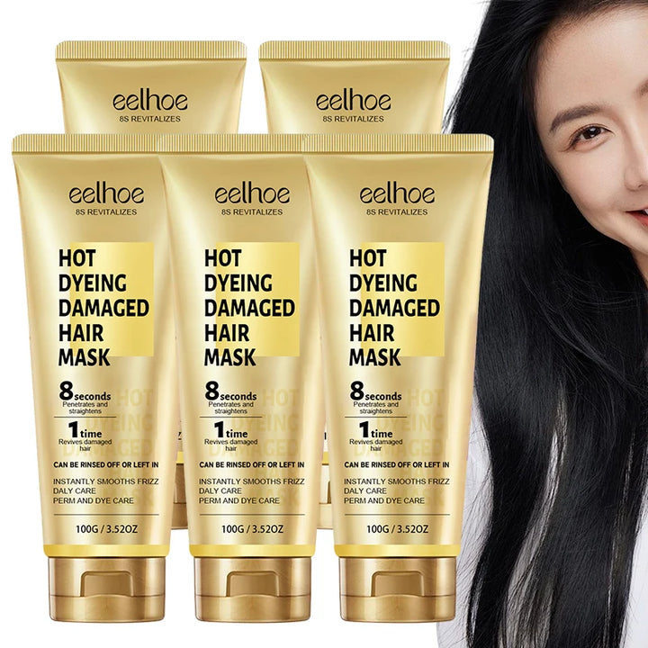 5-Second Keratin Hair Repair Mask – Deep Nourishment for Dry, Frizzy, Damaged Hair