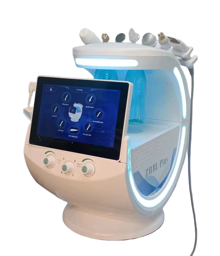Smart Ice Blue 7-in-1 HydraFacial System – AI-Powered Skin Rejuvenation