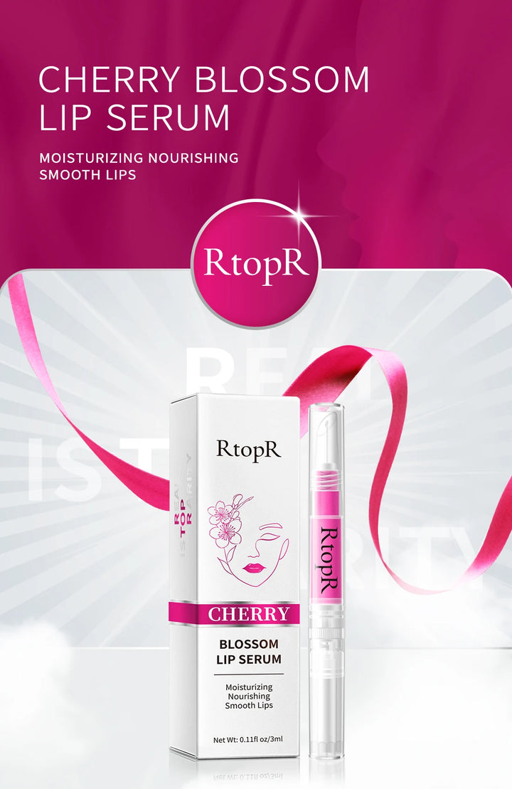 Blossom Restore Lip Serum – Cherry Blossom Moisturizing & Smoothing Treatment