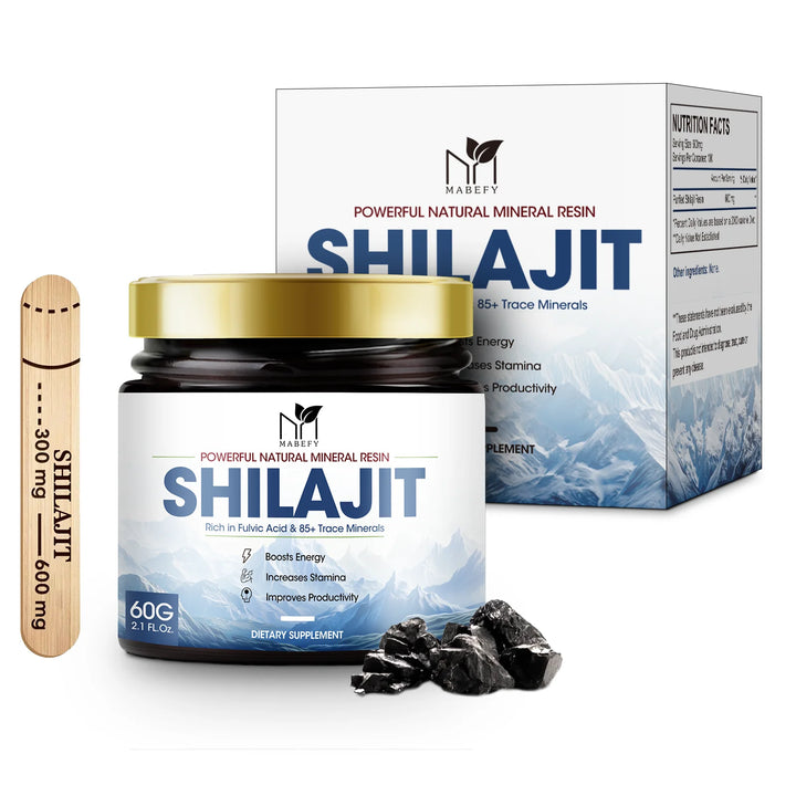 Green People Pure Himalayan Shilajit Resin – With Fulvic Acid & Trace Minerals – Energy, Immune & Antioxidant Support – 60g