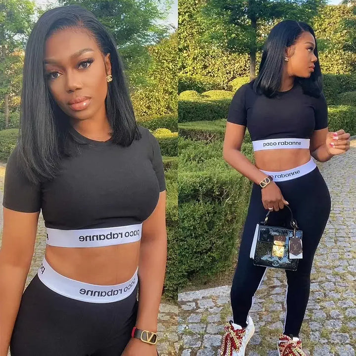 Power Precision Bob – 13x4 Lace Front Straight Human Hair Wig