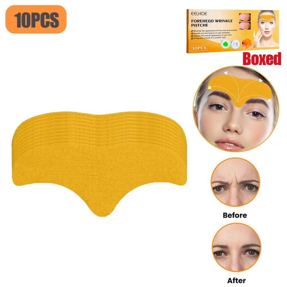 EmpowerEase Collagen Forehead Wrinkle Patches – Smoothing, Lifting & Anti-Aging Care (10-Pack)
