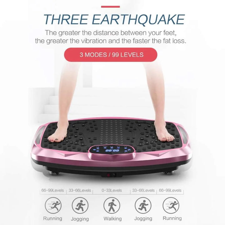 EmpowerVibe Pro XXL Vibration Plate for Full-Body Fitness & Recovery