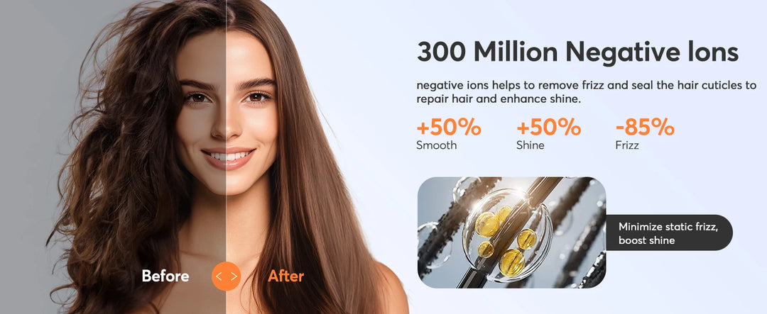 LuxeFlow 5-in-1 AirStyler Pro – Volumize, Curl, Straighten & Shine