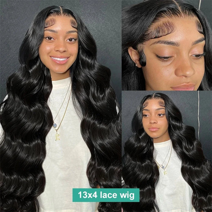 Empower Length 36" Body Wave HD Lace Wig – Brazilian Human Hair, 180% Density