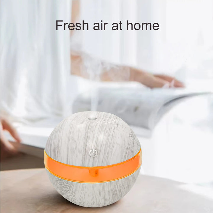 Diffuser Premium Aromatherapy Gift Set  Modern 300ml Humidifier Diffuser with Touch Panel & LED Color Changing Base