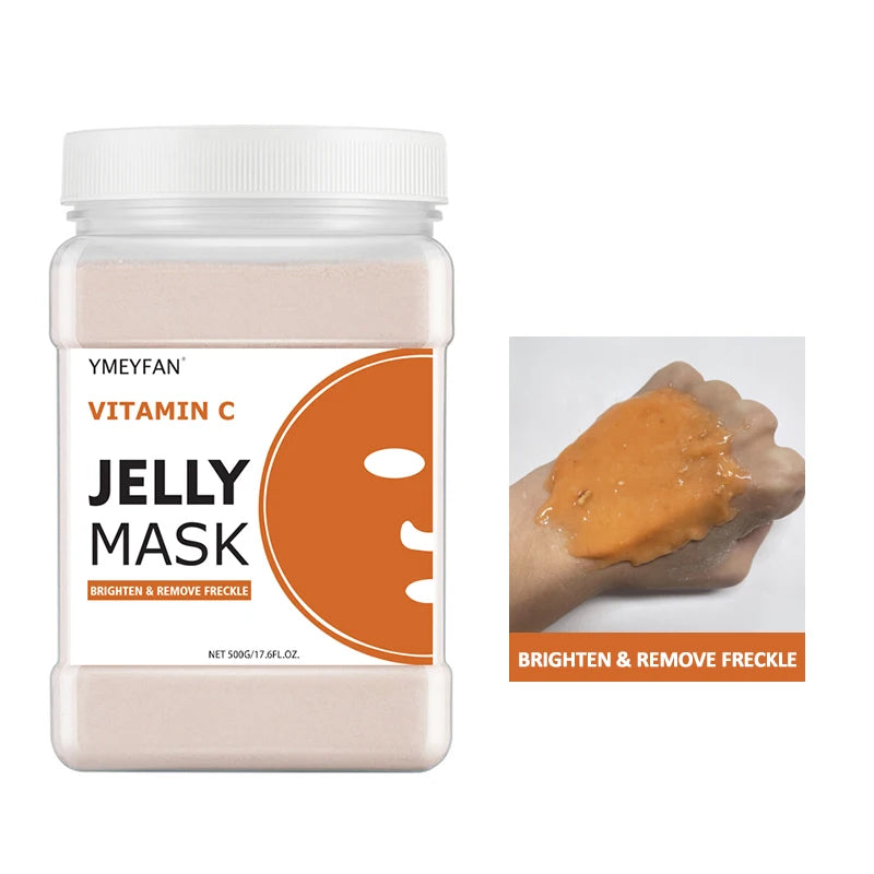 HydraGlow Jelly Mask Powder – Hyaluronic Acid Firming & Moisture Recharge (500g)