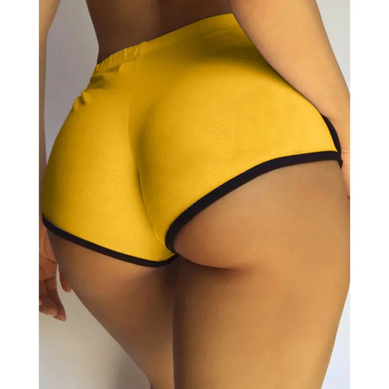 Seamless Push-Up Sport Shorts for Women – High-Waist Yoga & Training Tights, Sizes S–3XL
