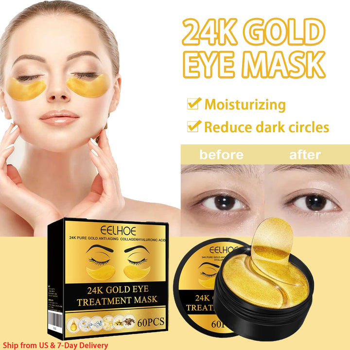 LumiLift 24K Gold Collagen Eye Mask – 60 Pairs