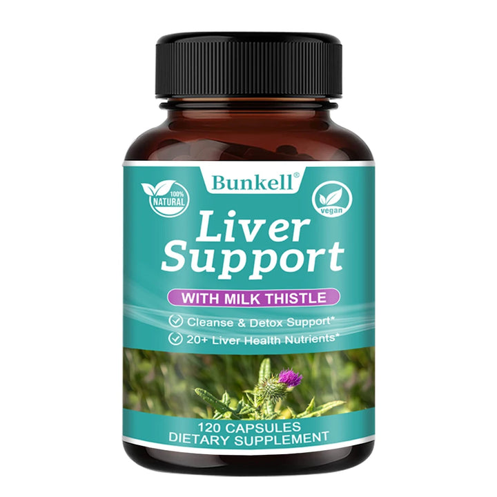 Bunkell Advanced Liver Detox Capsules – 120ct