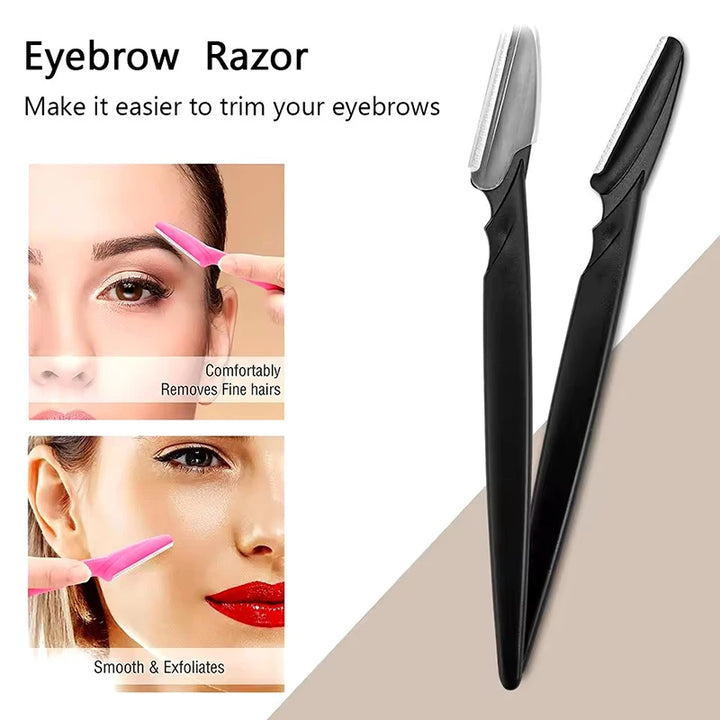 Brow Refine Dermaplaning Set – 30-Piece Precision Eyebrow Trimmers