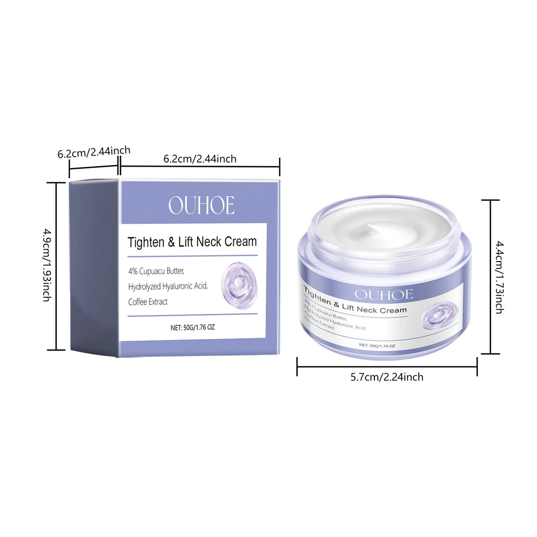 OUHOE Neck Tightening Cream – Firming, Moisturizing & Anti-Wrinkle Neck Care