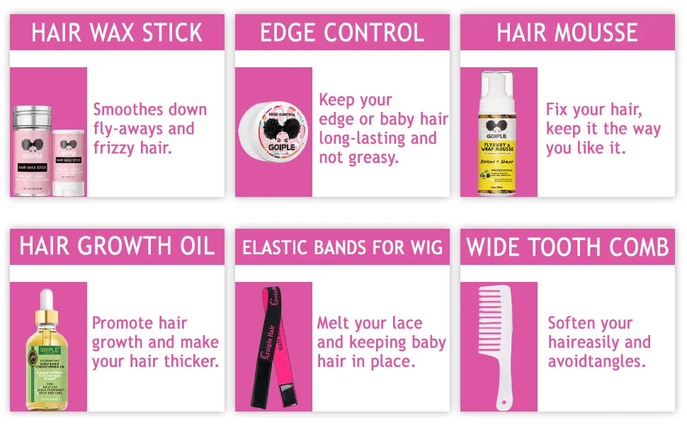 GOIPLE Pro-Heat Electric Hot Comb – Fast-Heating Pressing Comb for Lace Wigs & Sleek Styling