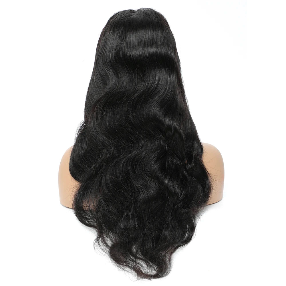 Empower Length 36" Body Wave HD Lace Wig – Brazilian Human Hair, 180% Density