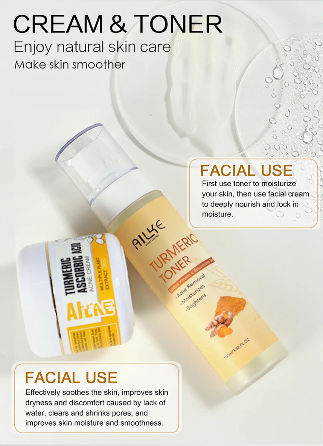 Radiance Revival Turmeric Skincare Set – Brighten, Hydrate & Even Tone
