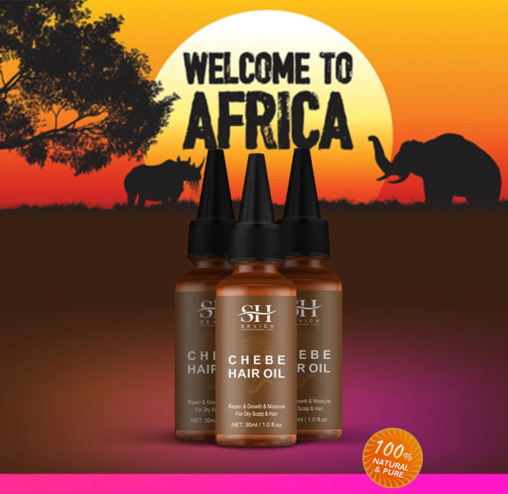 Chebe PowerGrow Hair Revival Set – Anti-Breakage & Fast Growth Oil for Thicker, Stronger Hair