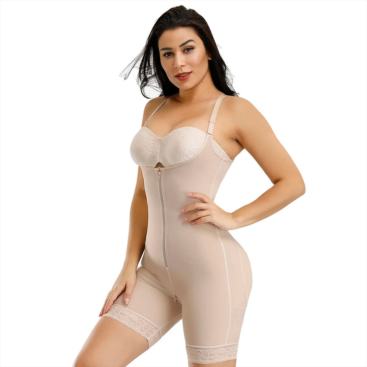 Colombian Waist Trainer Body Shaper – Postpartum Slimming & Butt Lifting Girdle
