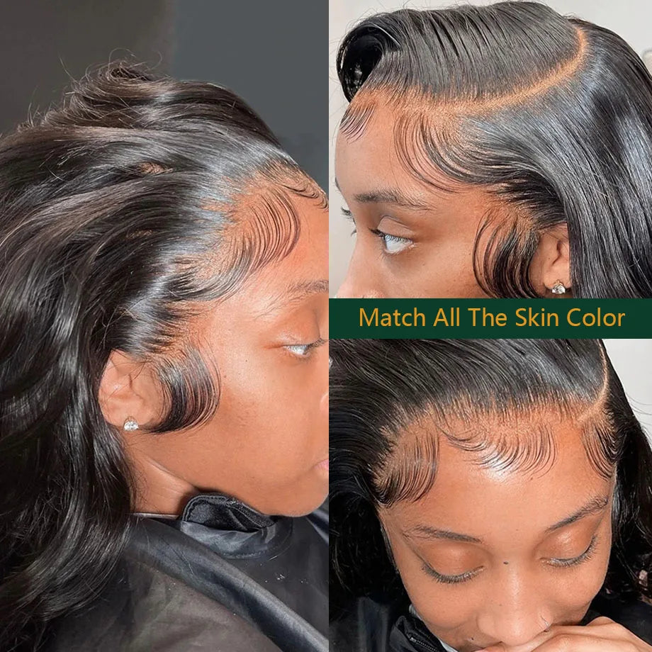 Empower Length 36" Body Wave HD Lace Wig – Brazilian Human Hair, 180% Density