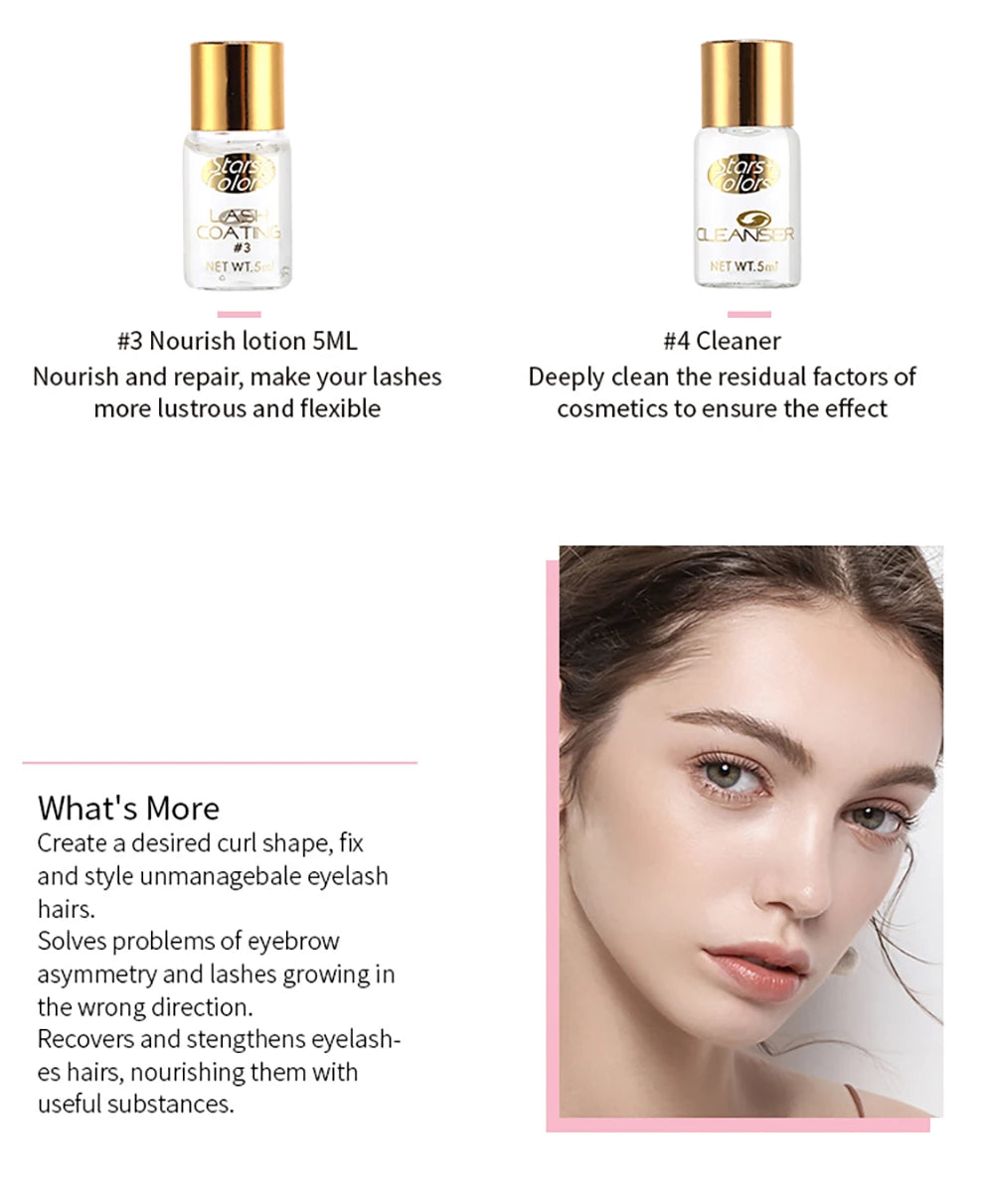 LuxeLift Eyelash Perm Kit – At-Home Lash Lifting & Curling System