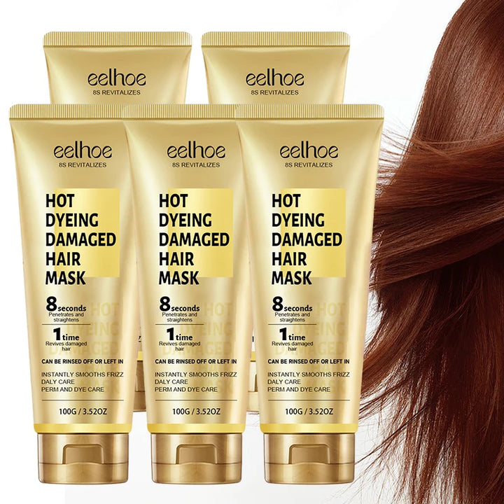 5-Second Keratin Hair Repair Mask – Deep Nourishment for Dry, Frizzy, Damaged Hair