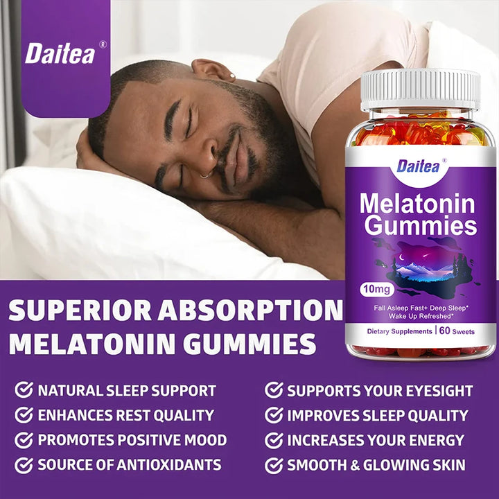 Taoters Melatonin 10 mg Adult Gummies – Maximum Strength Sleep Support