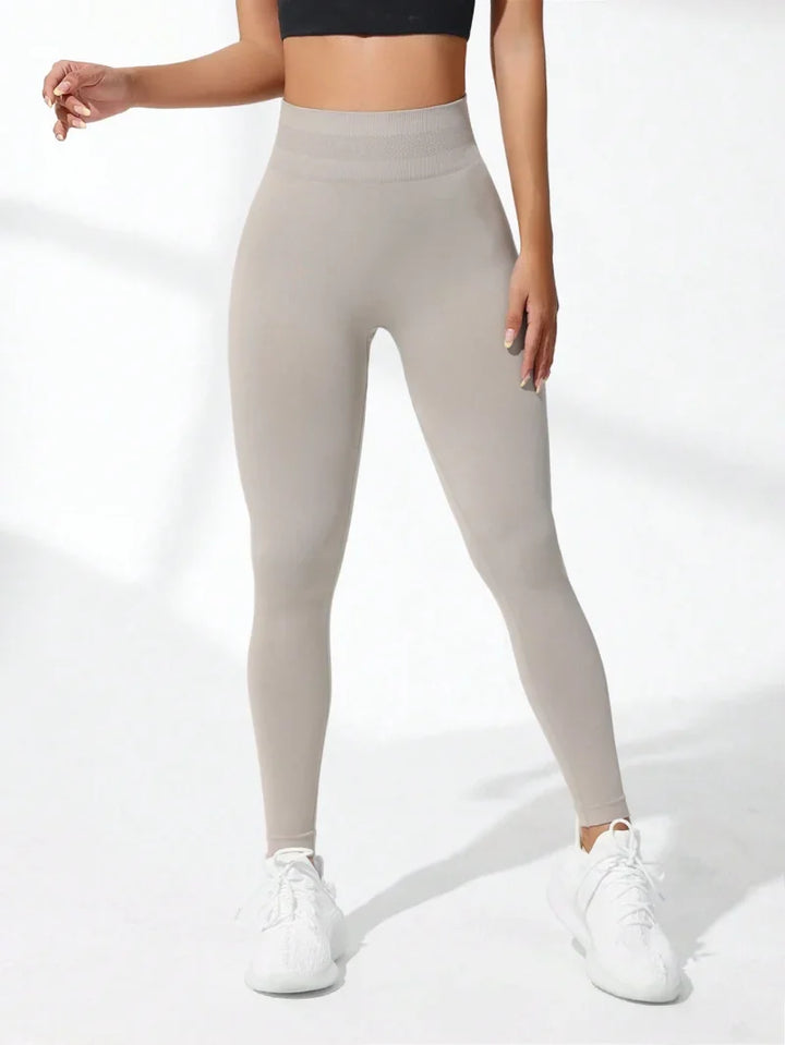 Women's Seamless High Waist Yoga Leggings – Butt Lifting, Breathable, Ankle-Length Workout Pants