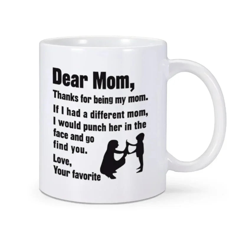 Best Mom Ever Ceramic Mug – Timeless Gift for Motherhood Moments (11oz)