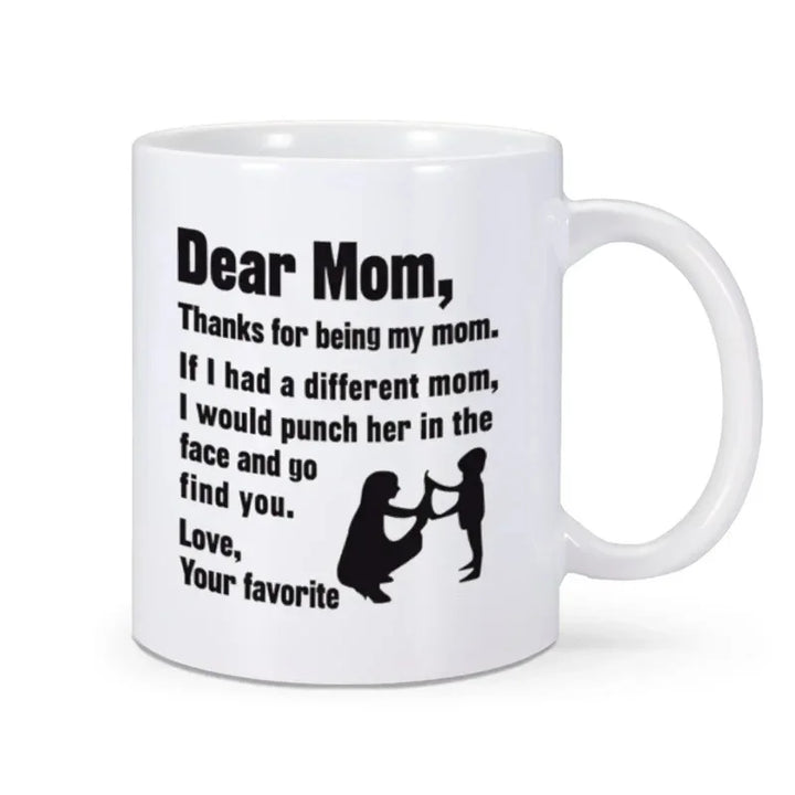 Best Mom Ever Ceramic Mug – Timeless Gift for Motherhood Moments (11oz)