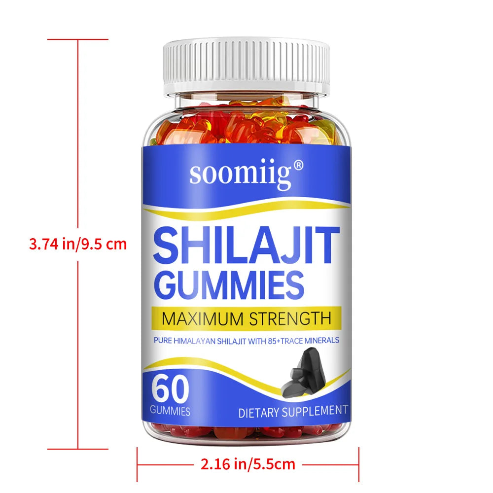 Taoters Shilajit Capsules – 60ct Natural Energy, Mental Clarity