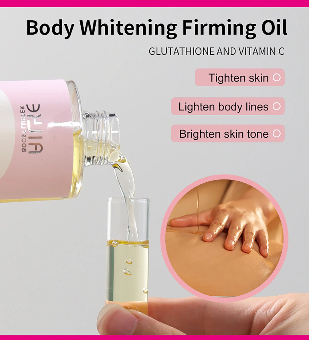 AILKE Luxe Brightening & Moisturizing Body Care Set – Glutathione, Vitamin C & Shea Butter